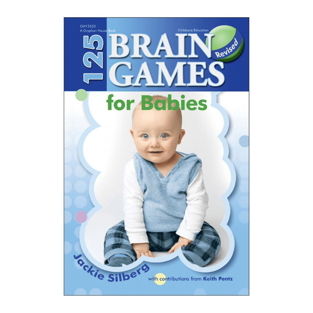 125 Brain Games for Babies, Revised book cover (front)