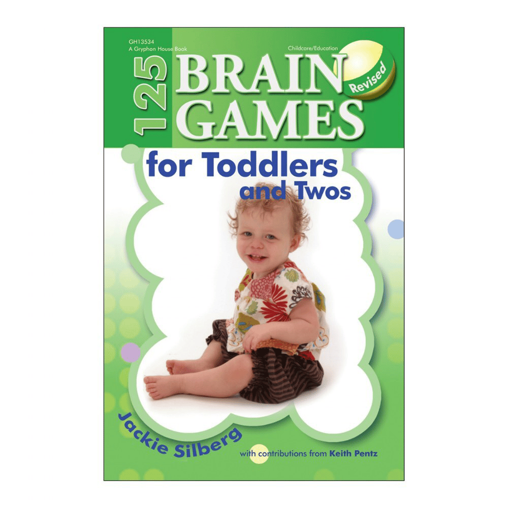 125 Brain Games for Toddlers and Twos, Revised book cover (front)