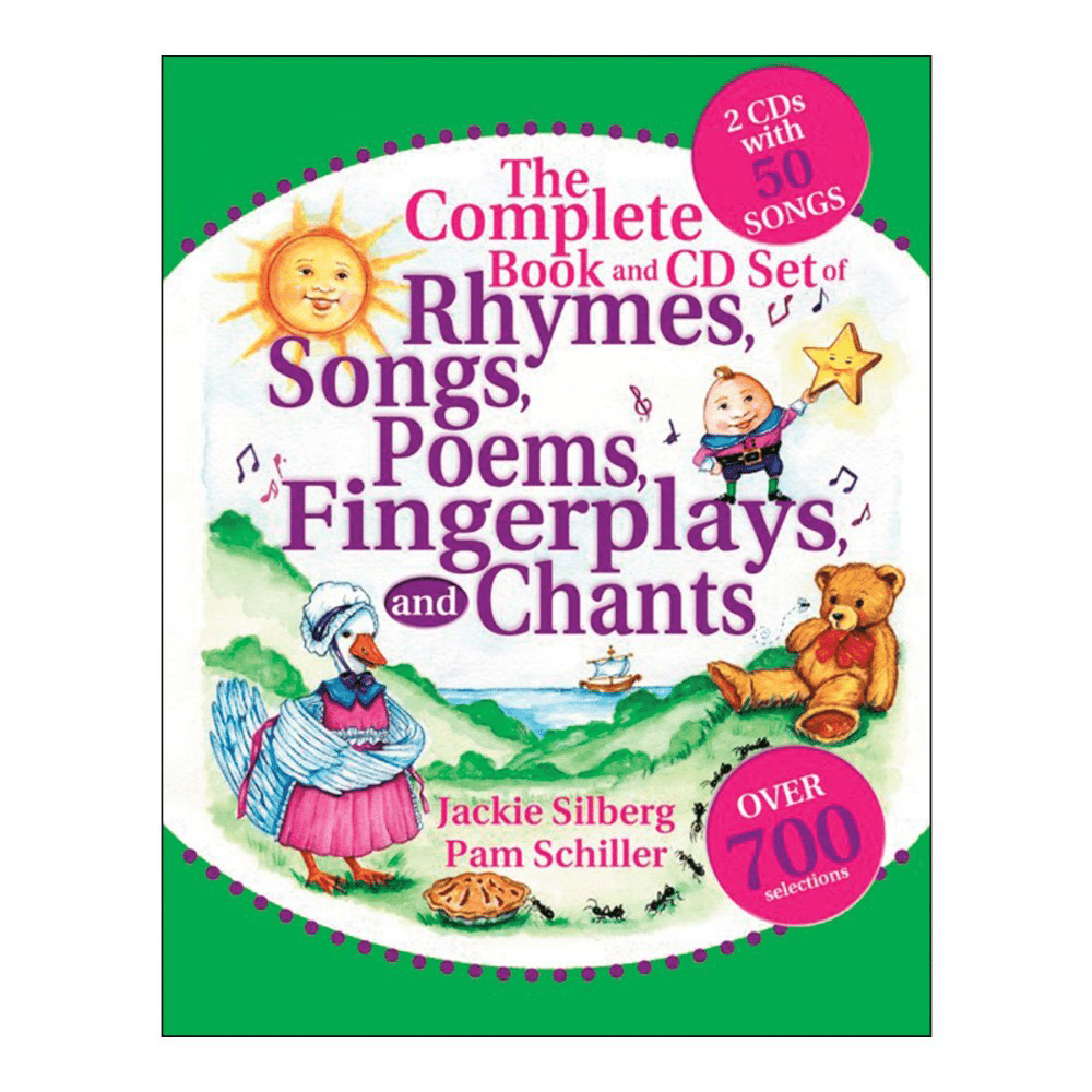 The Complete Book and CD Set of Rhymes, Songs, Poems, Fingerplays, and Chants book cover (front)