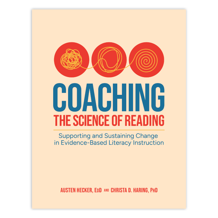 Coaching the Science of Reading book cover (front)