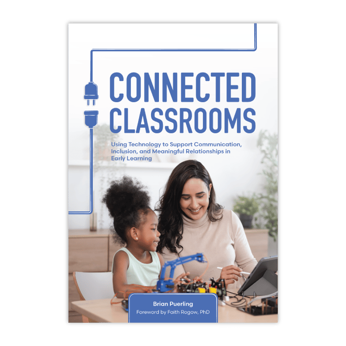 Connected Classrooms book cover (front)