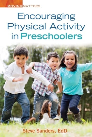 Encouraging Physical Activity in Preschoolers book cover (front)