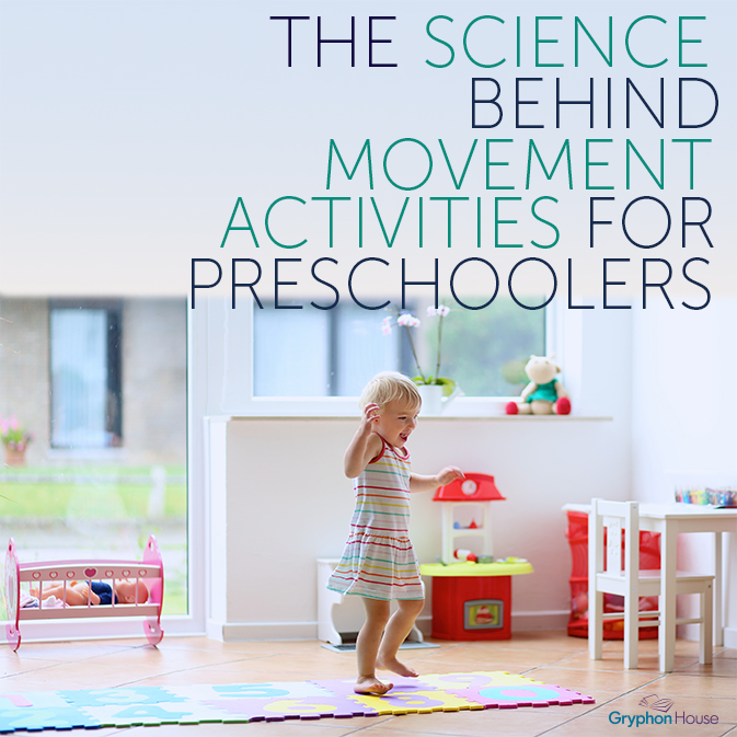 Movement activities for preschool aged children help to nurture children’s natural desire to move and play.