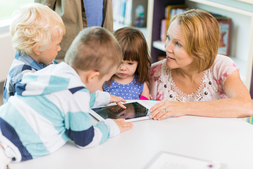 Be gentle, loving, kind, and attentive to yourself. Take time throughout the day to meet your needs just as you would for someone whom you care about dearly and deeply. Engage wholeheartedly in movement activities with the children to experience joyful exercise.